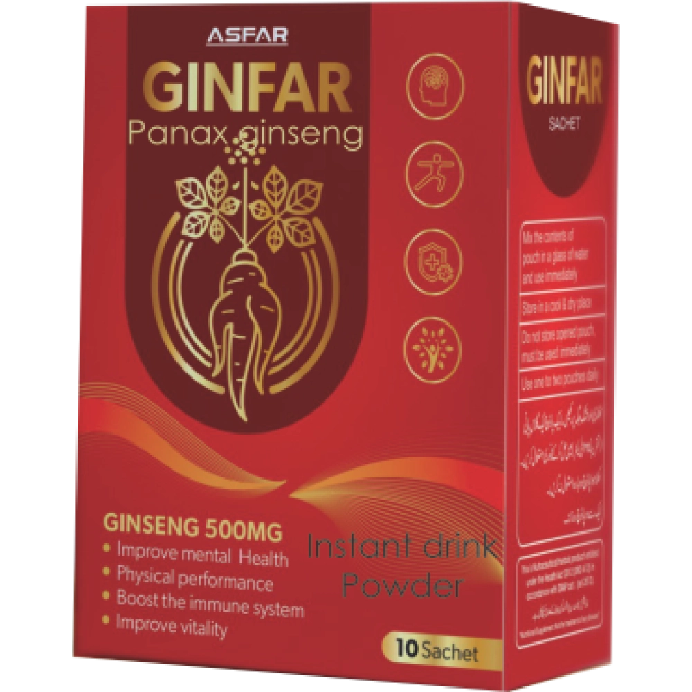 Ginfar  Panax ginseng sachet 